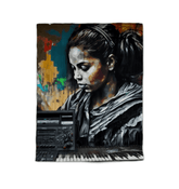 Piano And Guitar Brilliance Comforter- Twin - Beyond T-shirts